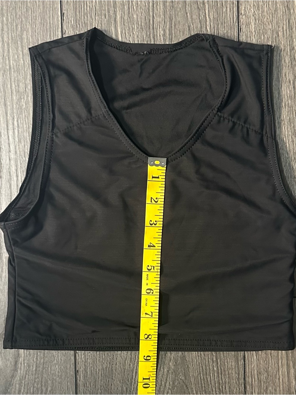 GC2B Black short vest FTM Chest Binder Medium - Picture 4 of 5